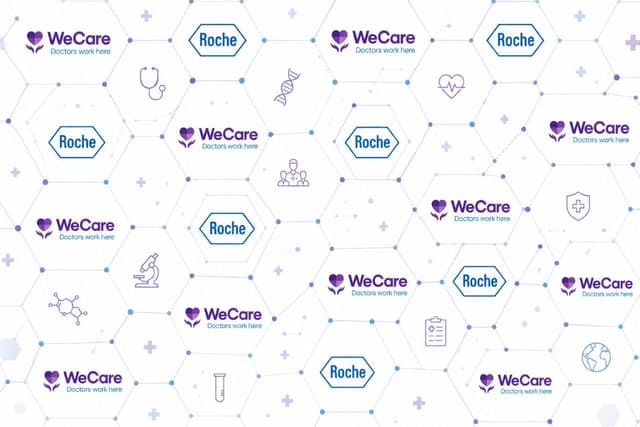 Roche and WeCare logo
